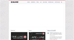 Desktop Screenshot of oliver-sport.de